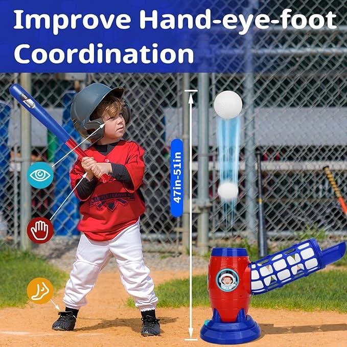 Electric Remote Contron Baseball Set(11 Ball),Improve Hand-eye foot coodination for kids toy gift