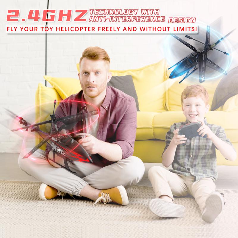 Kids remote control helicopter,30 minutes flight time,LED light effects,altitude hold,one-button takeoff landing function,perfect gift for boys girls