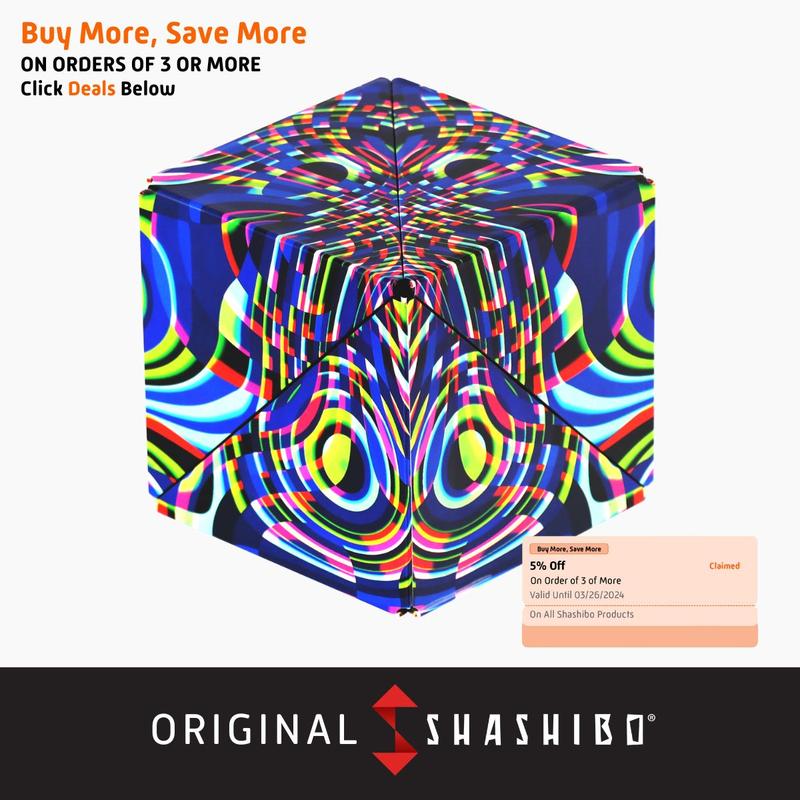 Art Worx Series - Shashibo Magnetic Puzzle Cubes