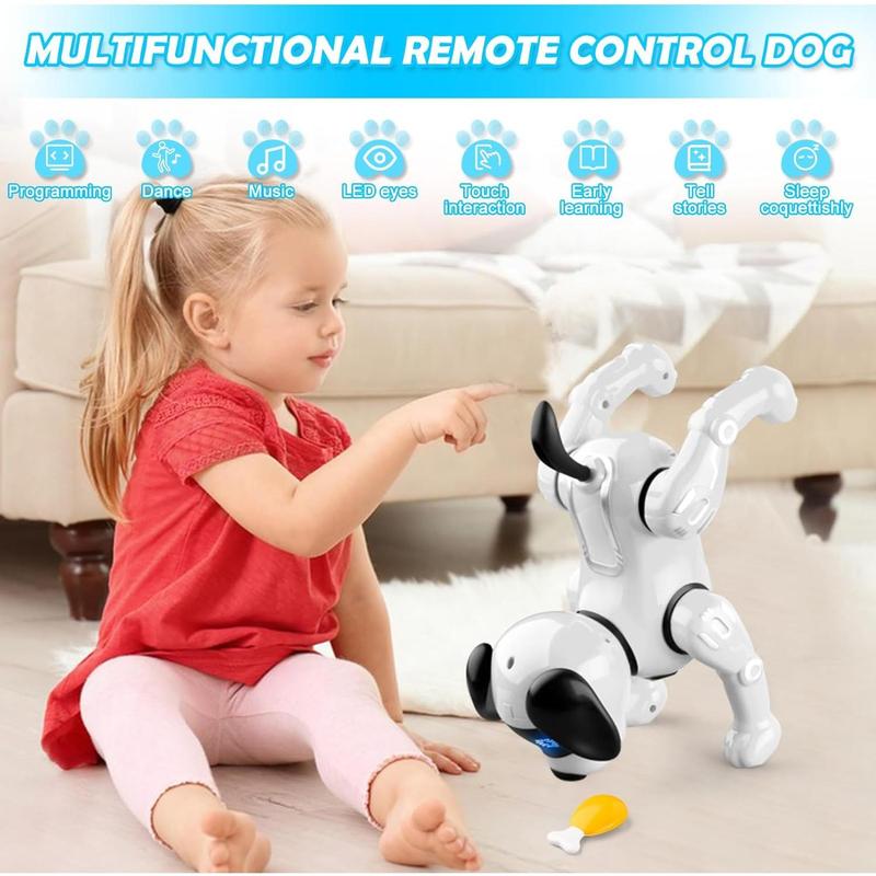 Remote Control Dog Toys for Kids, Robot Dogs That Acts Like a Real Dogs, RC Robot Dog Toys for Kids, Dancing Dog robottoys