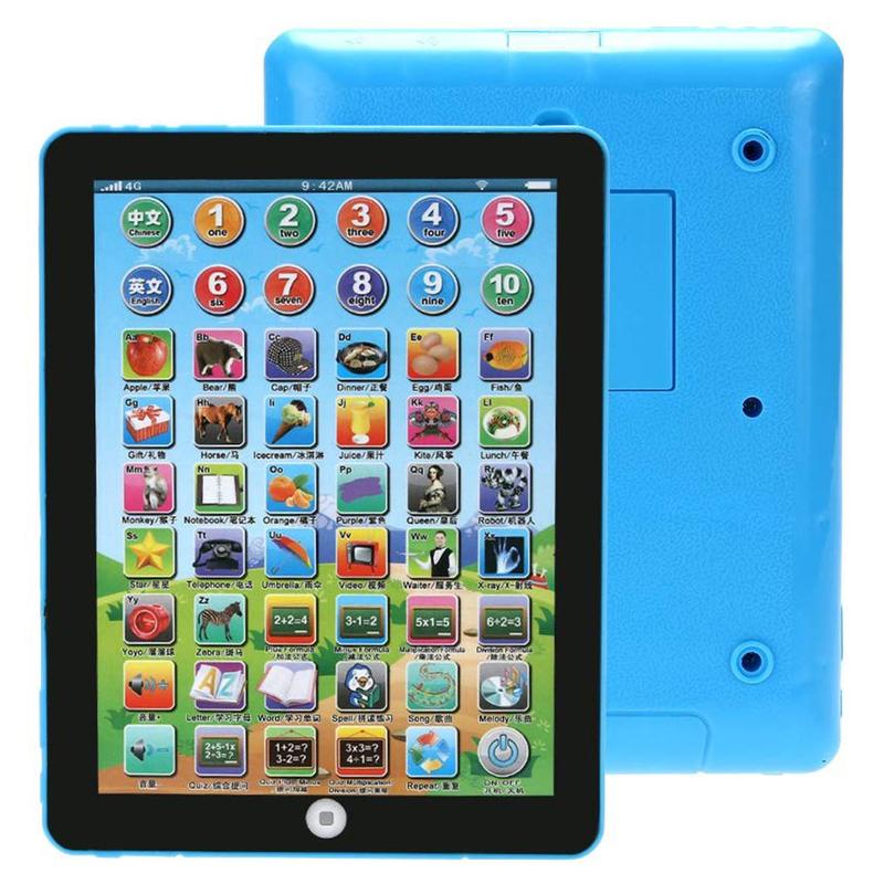 Summer Gift SKids Toys Early Learning Tablet Educational Multi-Function Toys Letter Words Number Learning Tablet