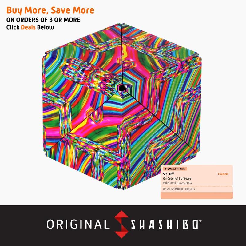 Art Worx Series - Shashibo Magnetic Puzzle Cubes