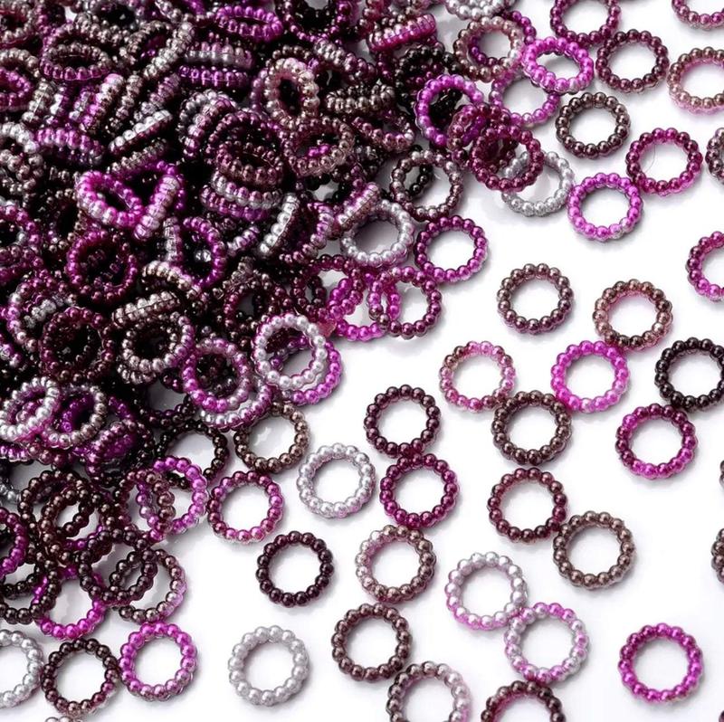 Spacer Beads SP102 | Acrylic Beads | Colorful Beads | | Round Circle Beads