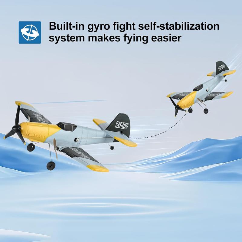 Remote Control Airplane Toy, 1 Box 3-channel Fixed Wing Aircraft Toy, Outdoor Toy for Adults & Teens, Perfect Birthday & Festival Gift