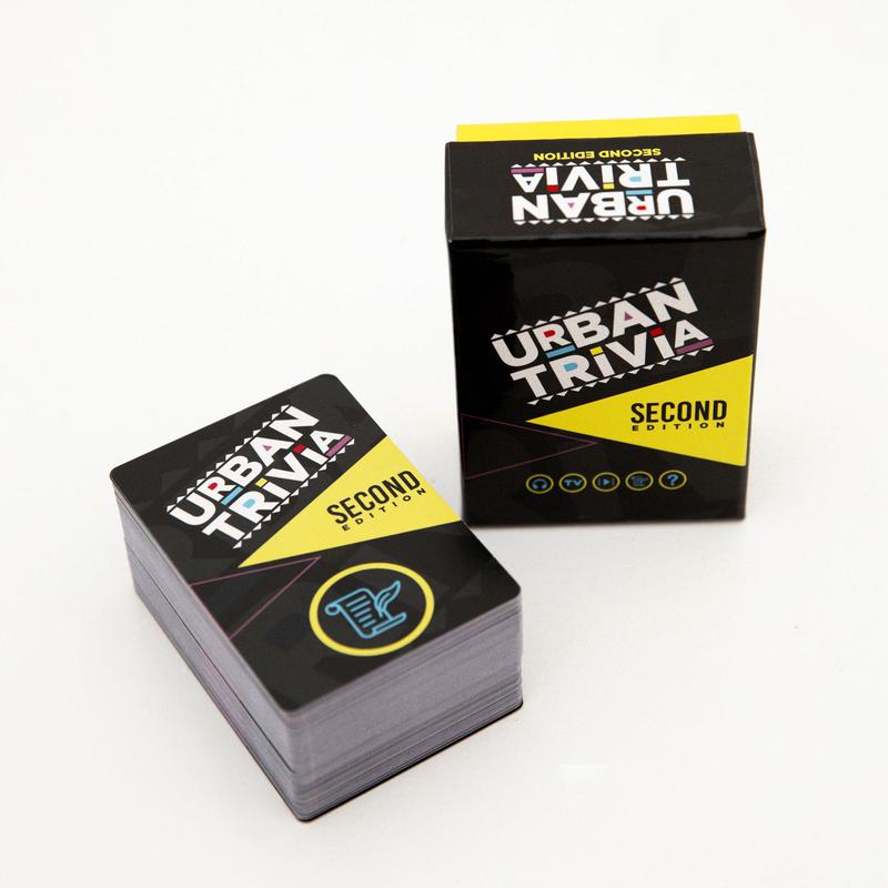 Urban Trivia Game 2nd Edition - Black Card Game for The Culture! Fun Trivia on Black TV, Movies, Music, Sports, & Growing Up Black! Great Trivia for Adult Game Nights and Family Gatherings