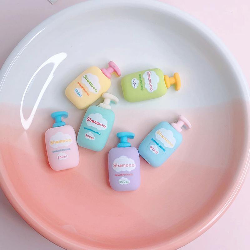 10Pcs Set 1:12 Dollhouse Miniatures Supplies Shampoo Shower Gel Body Wash Dolls Bathroom Home Furniture Decor Pretend Play Toys