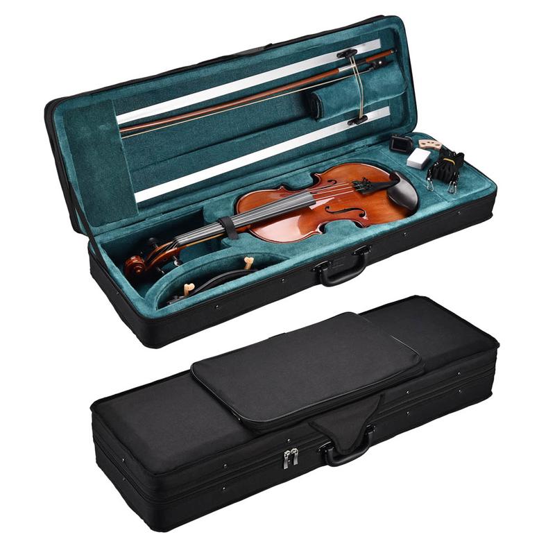 Yescom BV250 4 4 Advanced Full Size Violin w  Bow Case Outfit Set