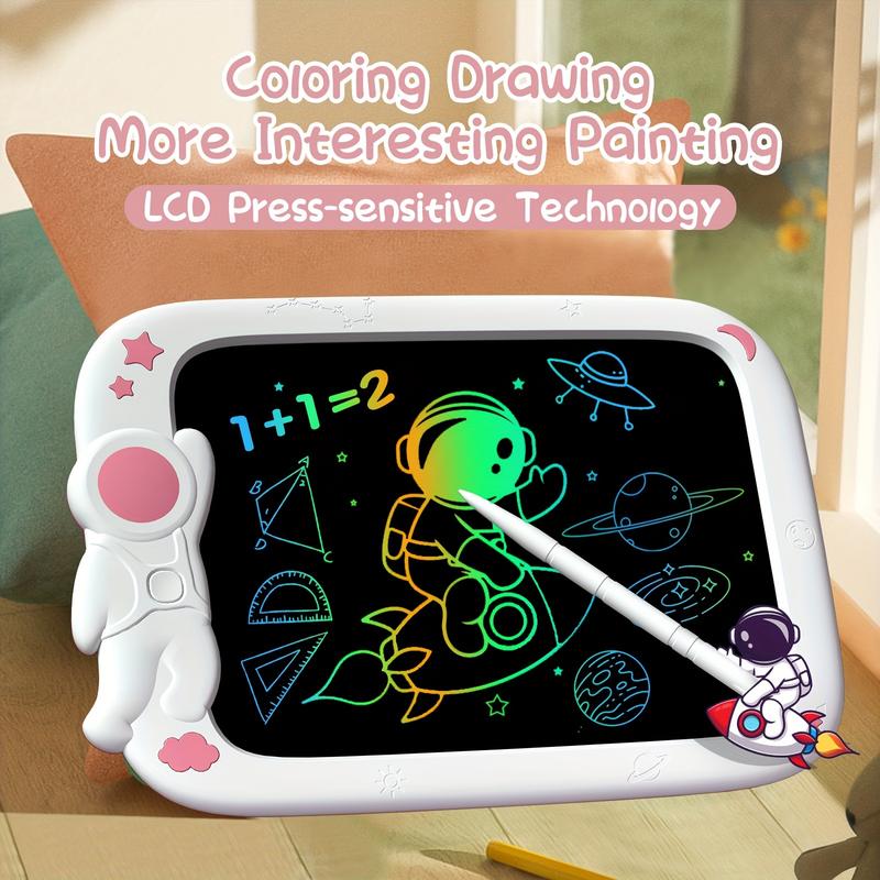 LCD Writing Tablet for Kids 9 Inch Erasable Drawing Tablet Reusable Colorful Drawing Pad for Kids Educational and Learning Toddler Toys for Boys Girls