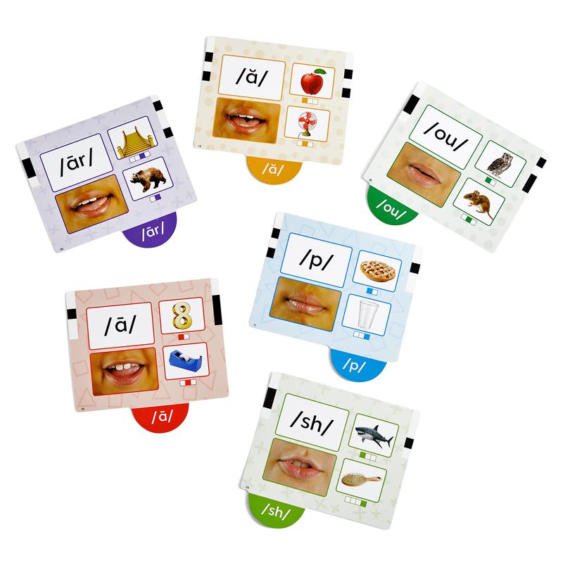 hand2mind Mirror My Sounds Phoneme Set, Phonemic Awareness, Phonics Games, Letter Sounds, Phonics Flash Cards, Speech Therapy Materials, Phonics for Kindergarten, Toys That Help with Speech