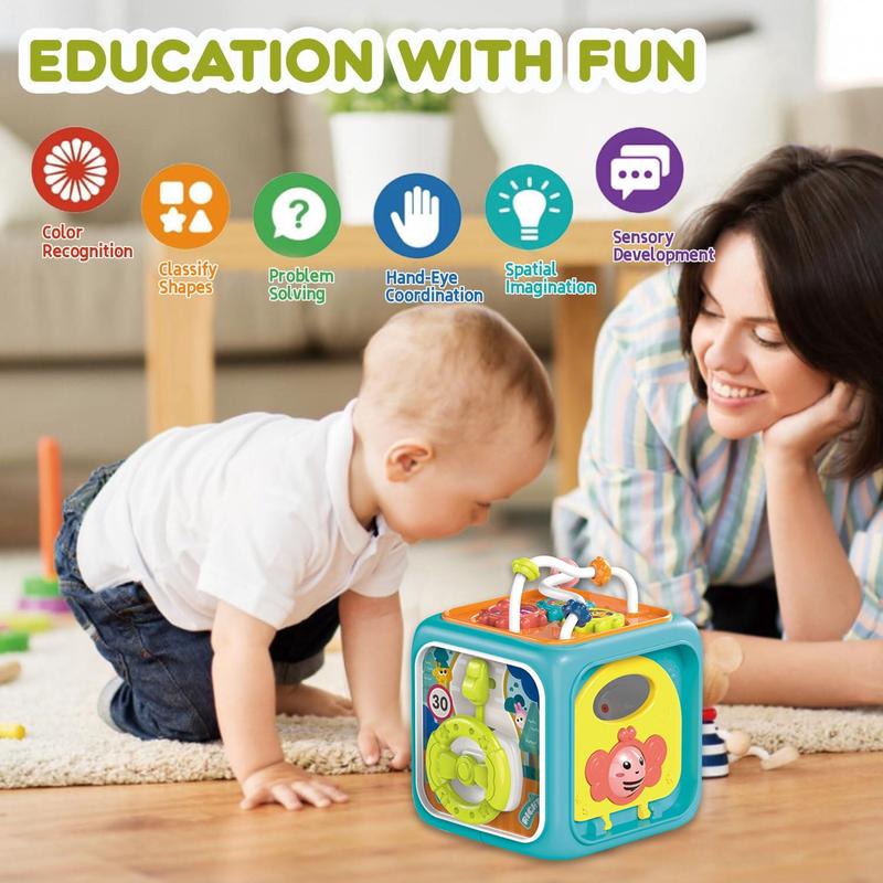 6-in-1 Montessori Toys Educational  Learning Toys for Boys Girls, Christmas and Birthday Gifts for kids Children