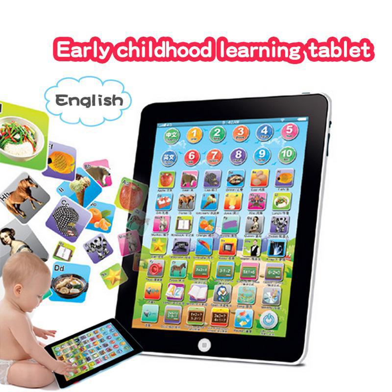 Summer Gift SKids Toys Early Learning Tablet Educational Multi-Function Toys Letter Words Number Learning Tablet