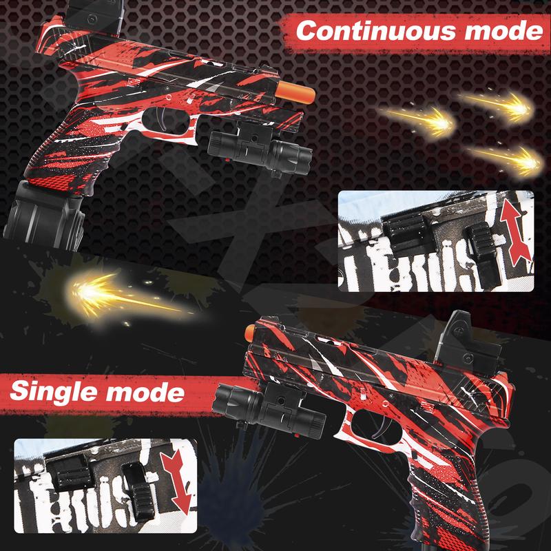  JM-X II Electric toy,Double Shooting Modes,Linked Effect,Summer Outdoor Activities,Multiple colors available Suitable for Novelty Best gift,perfect gift For aged 12 and above,stress relief toy