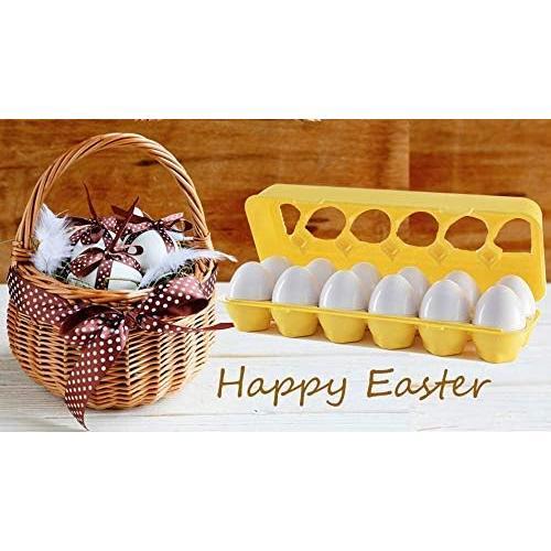 Easter Matching Eggs Connect Eggs Carton Toys Gifts  Kids Girls Boys Shape Color Egg Play Learn