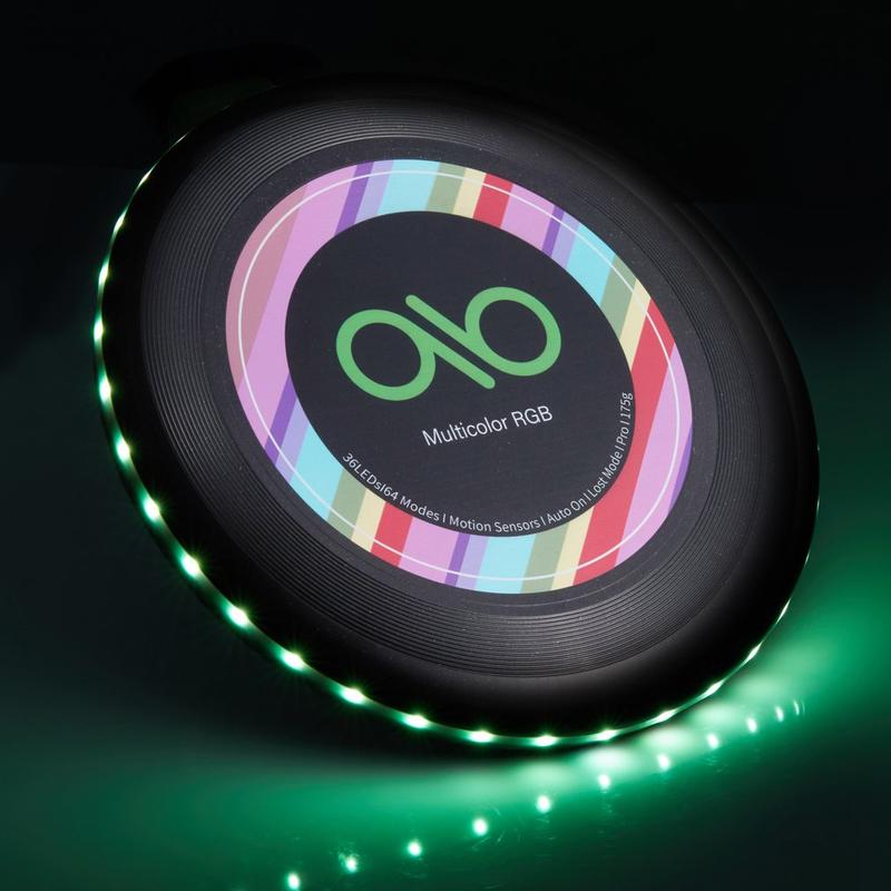 2 Counts LED Light Up Frisbee - Glow in the Dark Frisbee for Adults, Perfect for Frisbee Adventures Day and Night - Easy to Use, Great for Camping Play