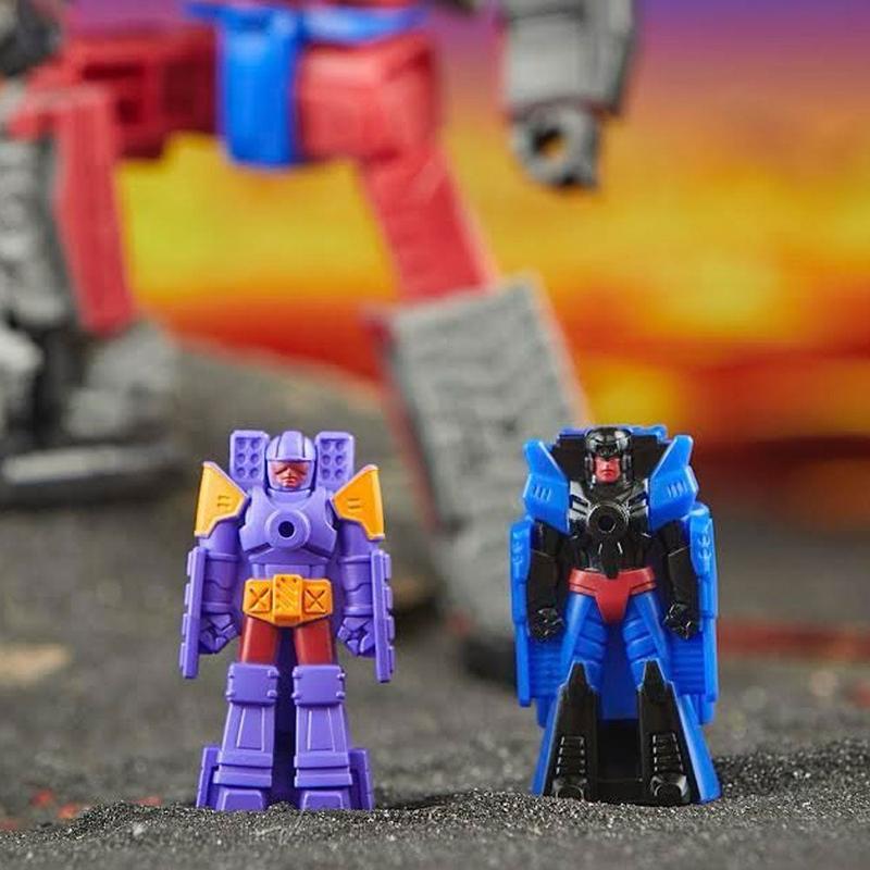 Transformers Legacy United G1 Universe Quake & Tiptop & Heater - Deluxe