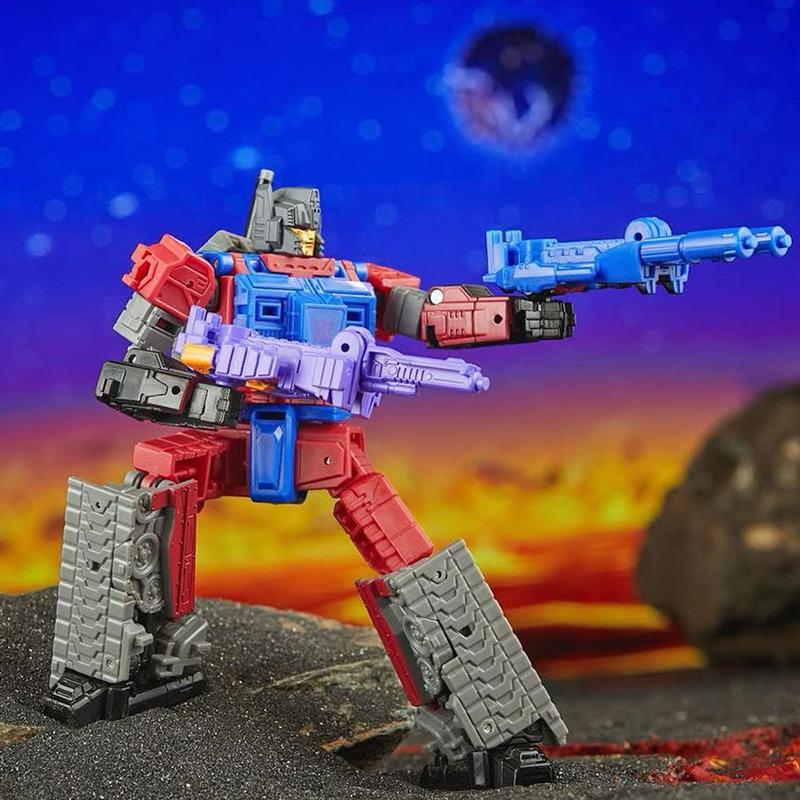 Transformers Legacy United G1 Universe Quake & Tiptop & Heater - Deluxe