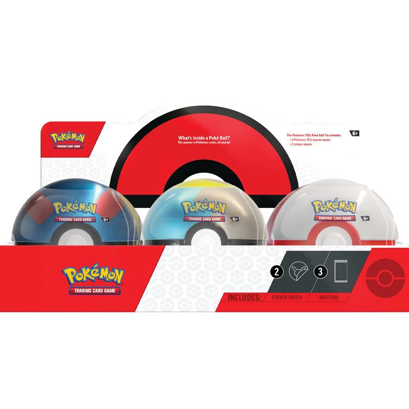 Poke Ball Tin Collection 2024Q4 - New first appearance Moon Poke Ball