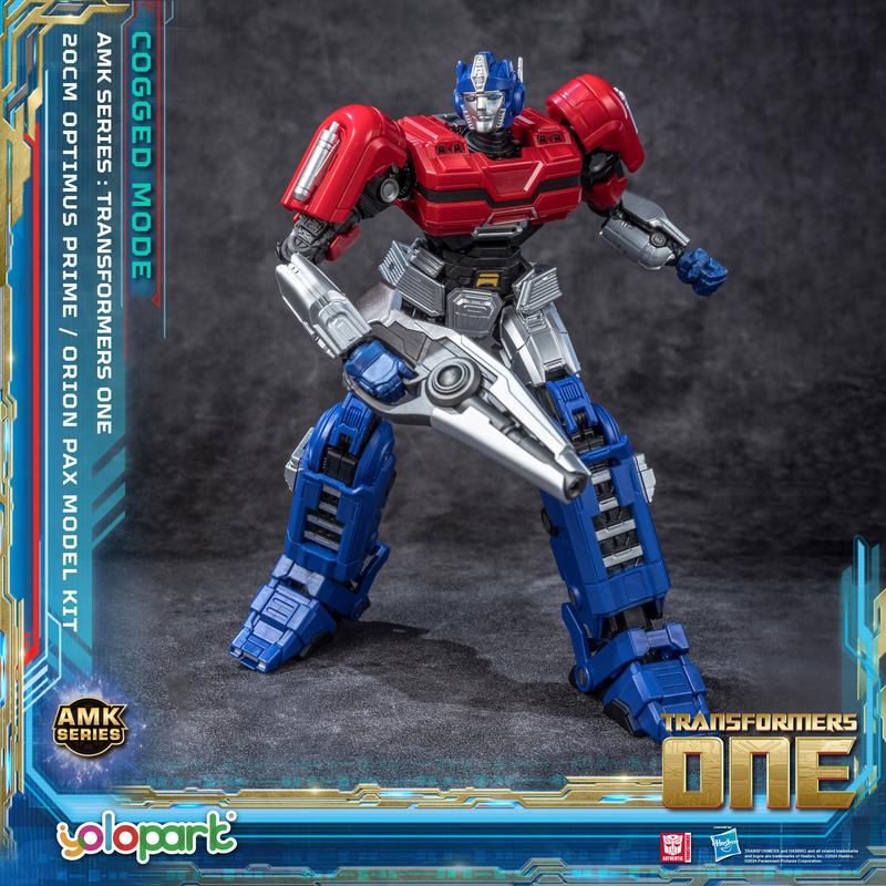 Transformers ONE - 20cm Orion Pax [Optimus Prime] Cogged Mode Model Kit - AMK Series