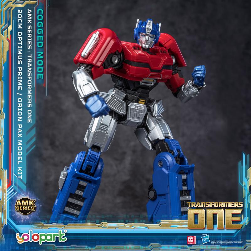 Transformers ONE - 20cm Orion Pax [Optimus Prime] Cogged Mode Model Kit - AMK Series