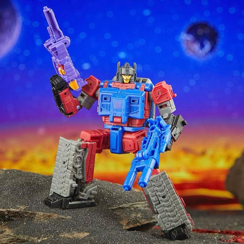 Transformers Legacy United G1 Universe Quake & Tiptop & Heater - Deluxe