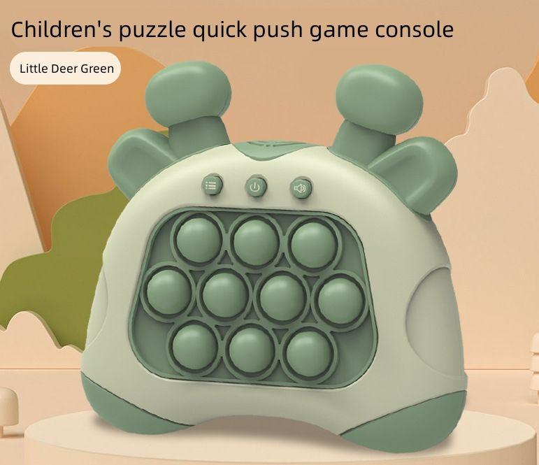 Fast Push Puzzle Game Quick Fast Push Game Console Electronic Pop It Game Light Up Pop It Pro Quick Push