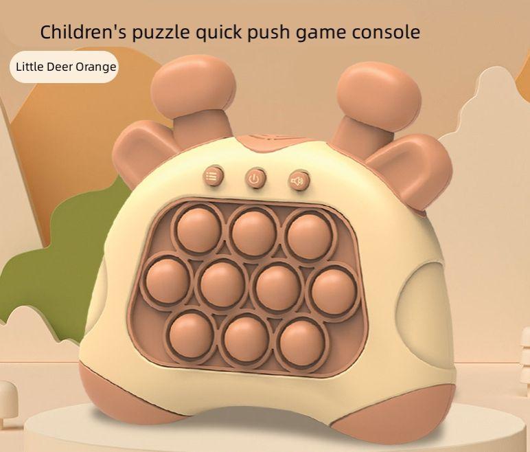 Fast Push Puzzle Game Quick Fast Push Game Console Electronic Pop It Game Light Up Pop It Pro Quick Push