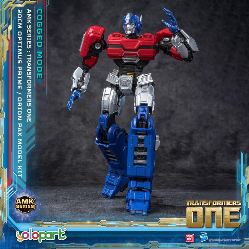 Transformers ONE - 20cm Orion Pax [Optimus Prime] Cogged Mode Model Kit - AMK Series