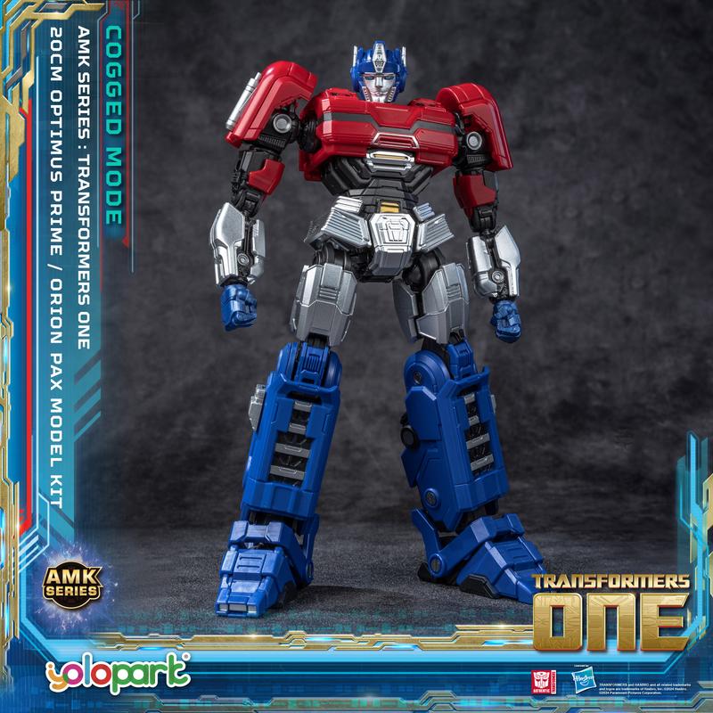 Transformers ONE - 20cm Orion Pax [Optimus Prime] Cogged Mode Model Kit - AMK Series