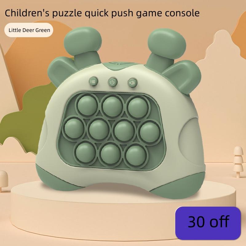 Fast Push Puzzle Game Quick Fast Push Game Console Electronic Pop It Game Light Up Pop It Pro Quick Push