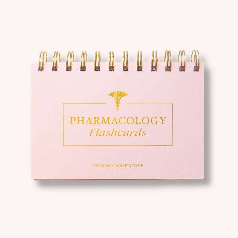 Pharmacology Flashcards for Nursing Students