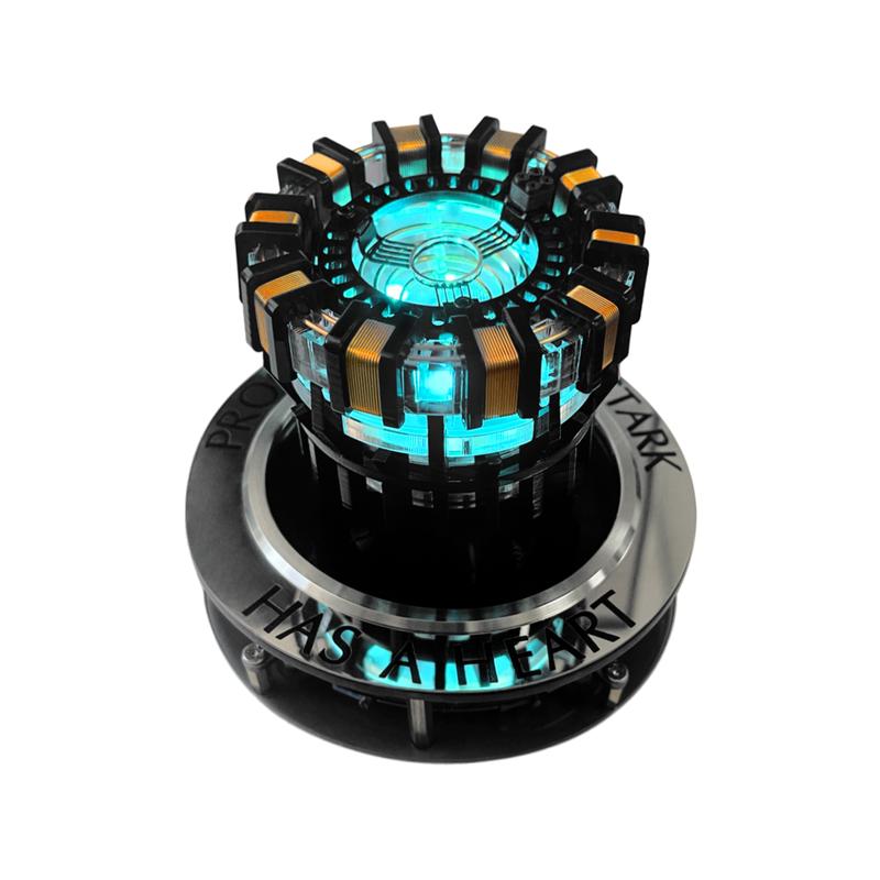 Arc Reactor MK1 Levitating 1:1 Scale DIY Floating and Spinning in Air LED for Unique Gifts,Room Decor,Office Desk Tech Toys