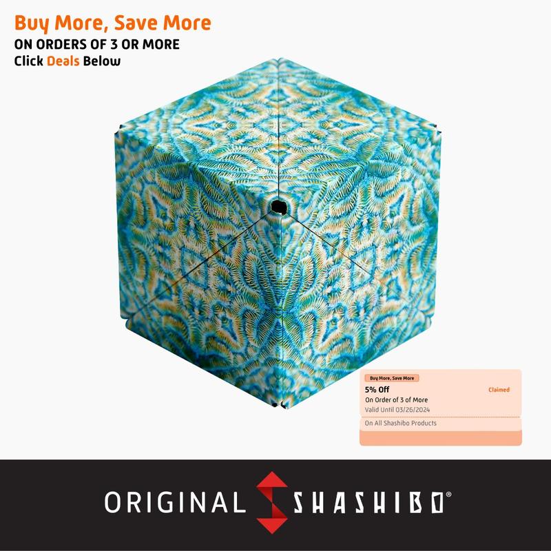 Explorer Series - Shashibo Magnetic Puzzle Cubes