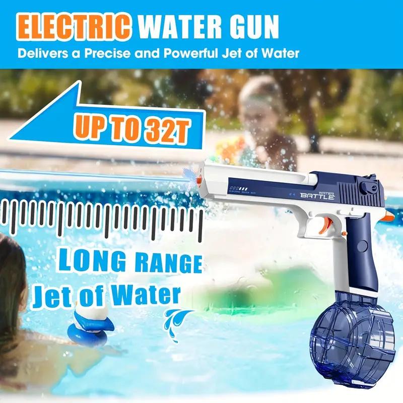 Electric Water Gun, Automatic Water Gun for Kids Adults,  Water Squirt Guns for Pool Party Beach Outdoor