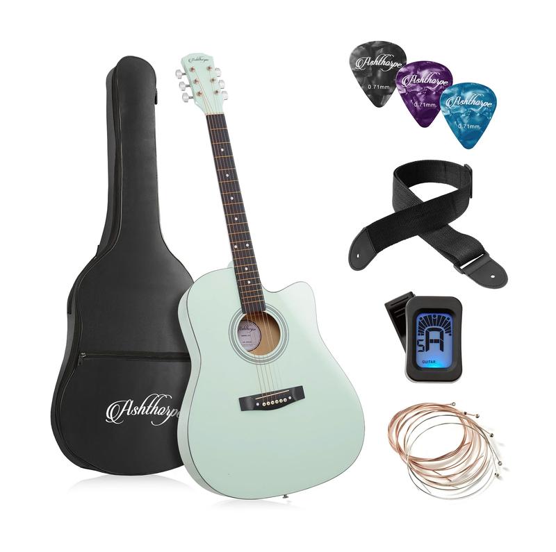 41-Inch Beginner Acoustic Guitar Starter Package