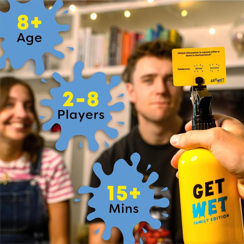 Get Wet Family Game - Think Fast Or Get Wet