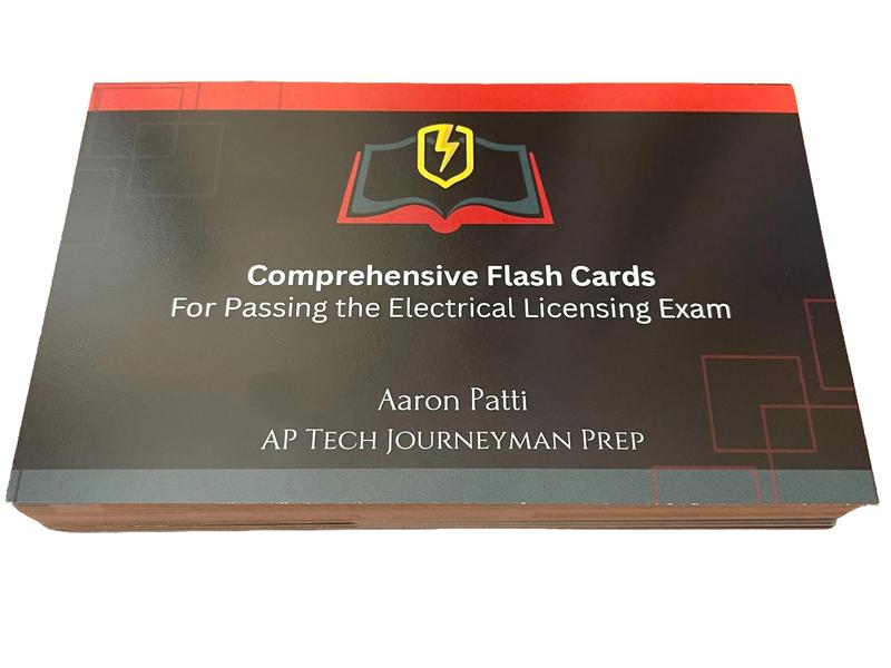 Comprehensive Flash Cards for Passing the Electrical Licensing Exam