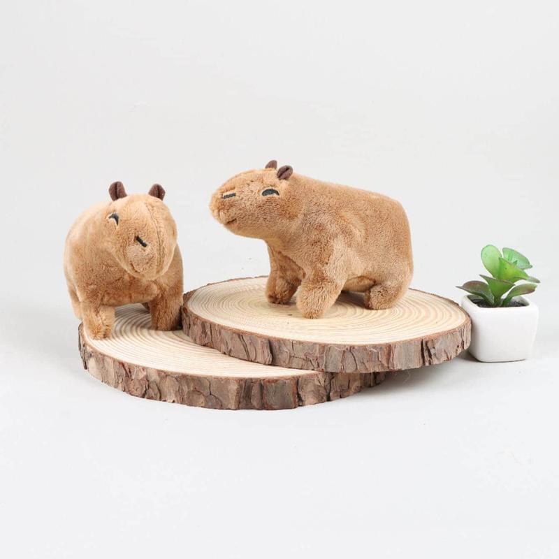 Capybara Design Plush Toy, 1 Count Cartoon Animal Design Stuffed Toys for Kids, Plush Decoration Craft for Home Gift, Home Decor