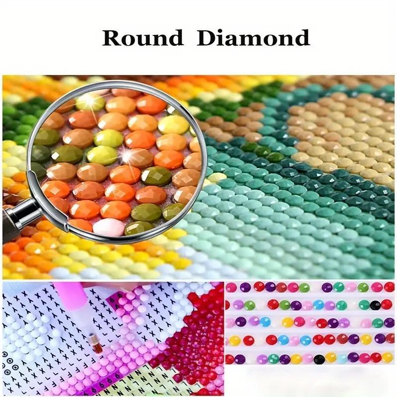 5D Diamond Arts Colorful Painting Kit, Sunflower Pattern DIY Diamond Arts Colorful Painting without Frame, Handmade Art Crafts for Home Decor