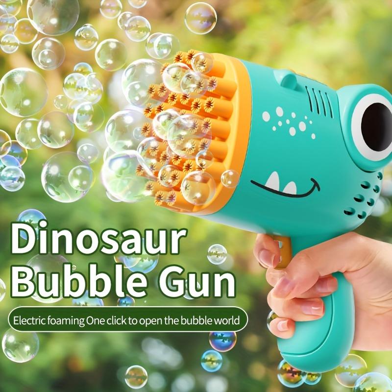 1pc Portable Electric Automatic Bubble Gun With LED Lights, Birthdays, Outdoor Gatherings, And As A Gift For Boys And Girls, Creating A Magical Atmosphere