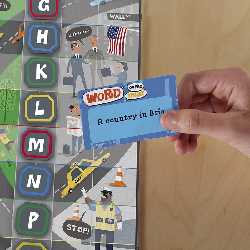 Educational Insights Word on the Street, Word Game for Family Game Night, Ages 10+