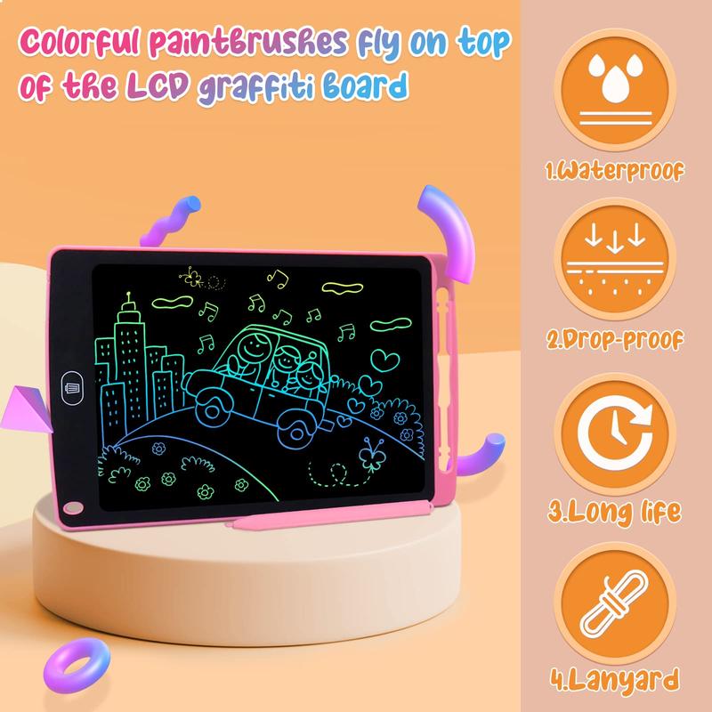 2 Pack 8.5 Inch LCD Writing Tablet for Kids - Toddler Educational Toys Drawing Tablet Doodle Board, Drawing Board