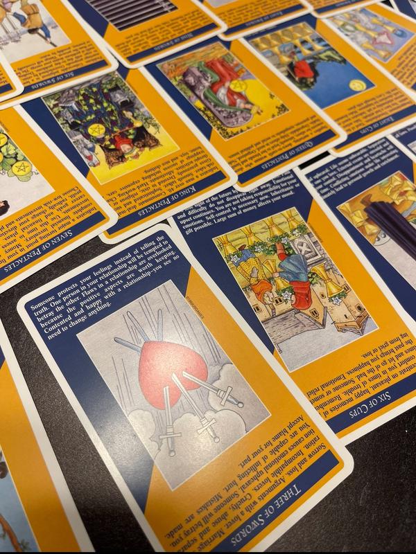 Quick & Easy Tarot Deck with Divinatory Meanings and Reversed Meanings