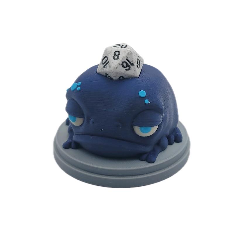 Rustifar the Grumpy Toad Dice Guardian - Dice Jail