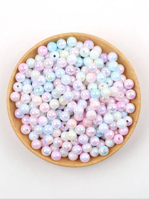 8mm 10mm Cute Colorful Acrylic Beads, Beads for Clothing, Shoes, Hats, Fashion Accessories for Jewelry Making