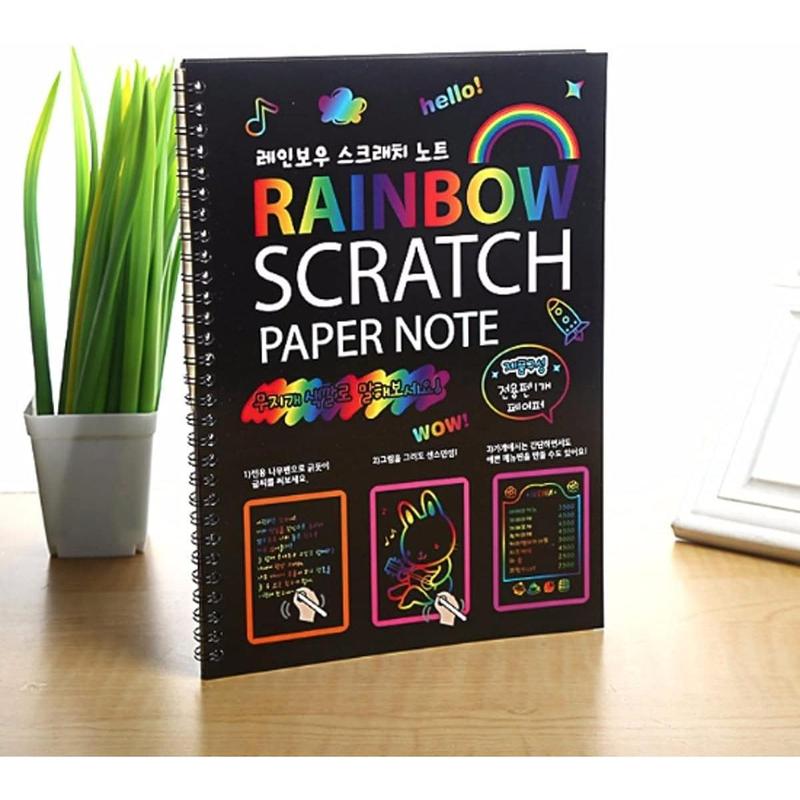 Children's Scratch art book Rainbow Best Gift Scratch Paper