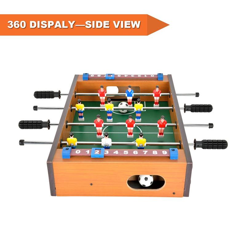 Table Football & Mini Balls, 1 Count Table Soccer & 2 Counts Balls, Parent-child Competitive Board Game, Indoor Recreation Equipment for Kids & Adults, Gaming Accessories, Party Supplies