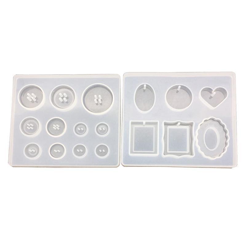 Silicone Pendant Mold, DIY Crystal Drop Glue Mold, DIY Decoration Mold For Home Decor, DIY Craft Supplies