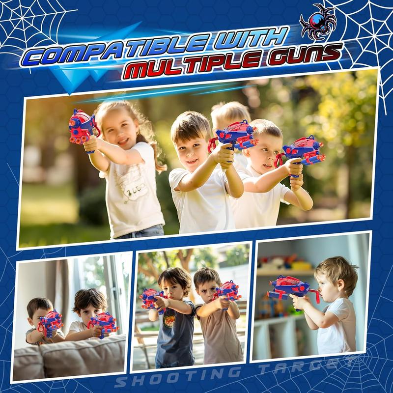 Spider Shooting Toys for 3-12 Year Old Boys,Shooting Targets for Guns Toys for Ages 5-7 4-6 6-8 Outdoor Game Garden Toys Family Fun for Birthday Halloween Xmas Easter Gifts for 3-12 Year Old Boys Kids