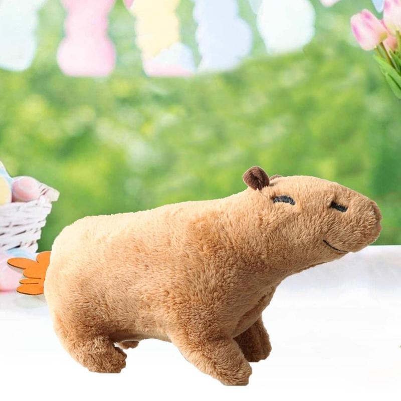 Capybara Design Plush Toy, 1 Count Cartoon Animal Design Stuffed Toys for Kids, Plush Decoration Craft for Home Gift, Home Decor