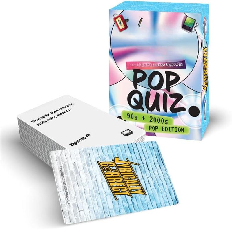 Music Trivia Card Game | Multi-Generational Family Gatherings, Adult Game Night and Fun Trivia (90's and 2000's Hip Hop and R&B)